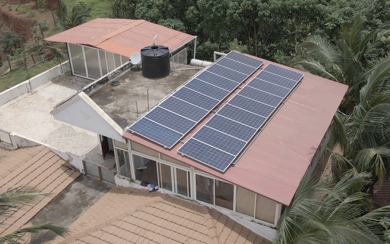 Residential Rooftop Solar Power System in Goa