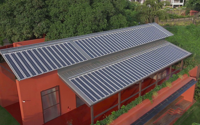 14kW Solar power net metering system in Goa